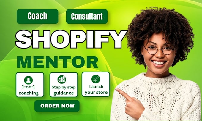 be your shopify mentor shopify dropshipping mentor ecommerce store shopify coach