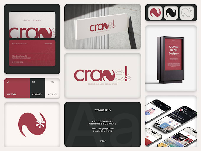 complete brand identity and professional brand guidelines