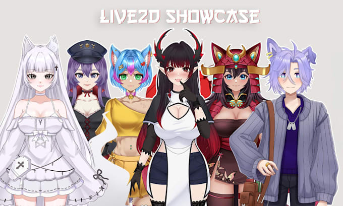 live2d vtuber model vtuber live2d vtuber streaming vtuber rigging live 2d vtuber