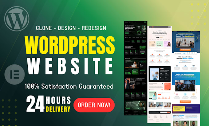 migrate, clone your wix, shopify, webflow website to wordpress elementor