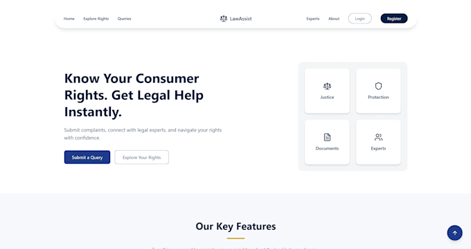 build a full stack mern web application with modern UI