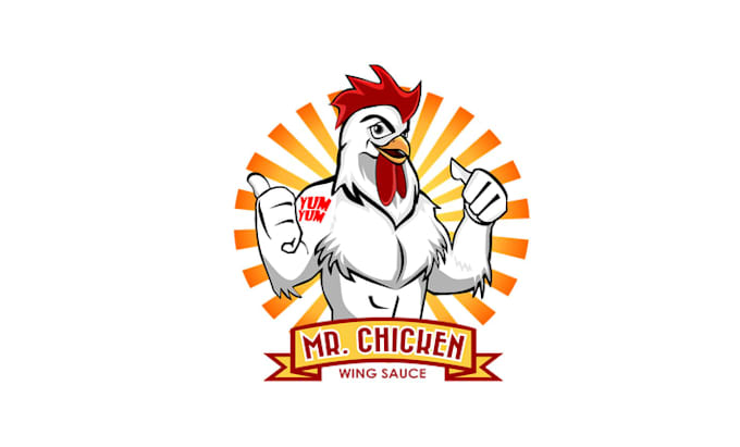 design creative restaurant chicken logo for you
