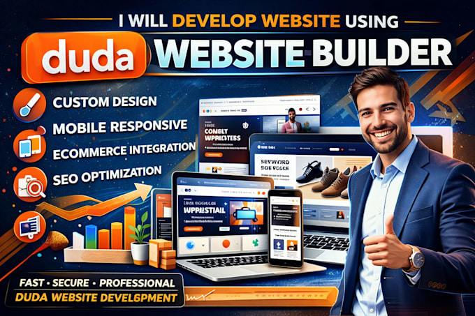 develop website using duda website builder