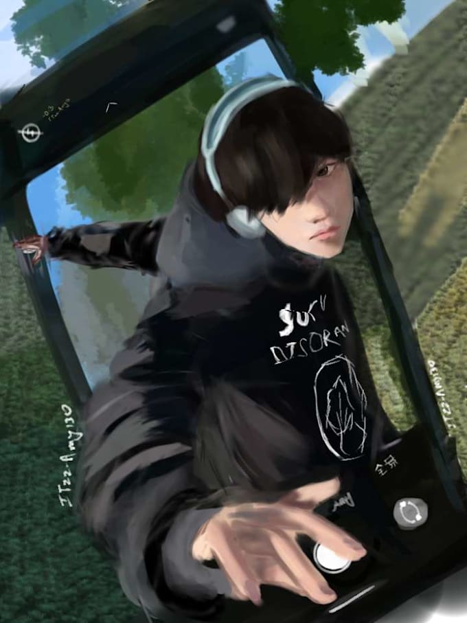 make digital art for you