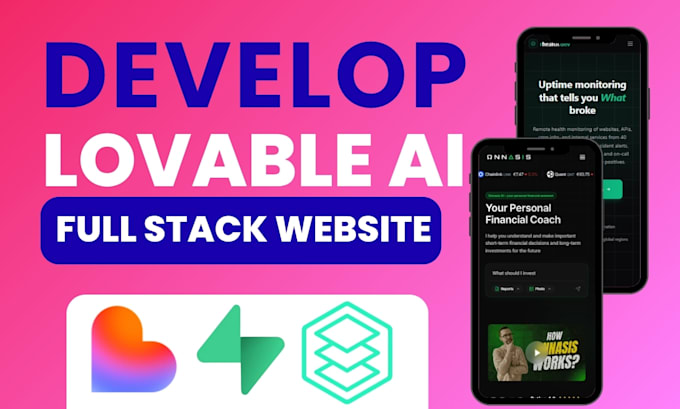 build lovable ai full stack website vibe code full stack web app using lovable