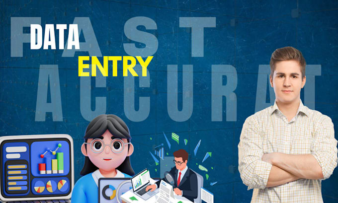 do accurate data entry within 24 hours with 1 time free revision