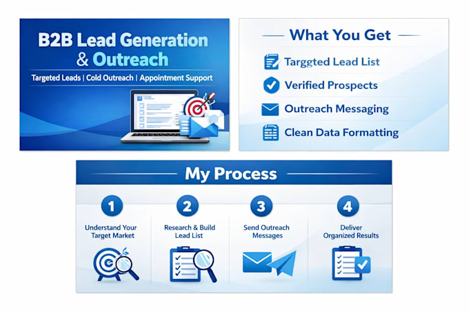 generate b2b leads and book appointments