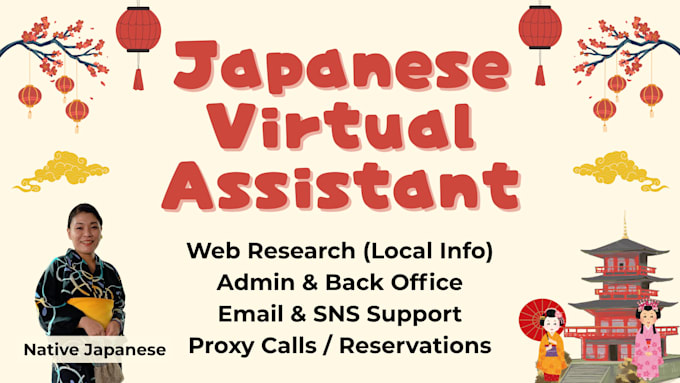 be your japanese virtual assistant