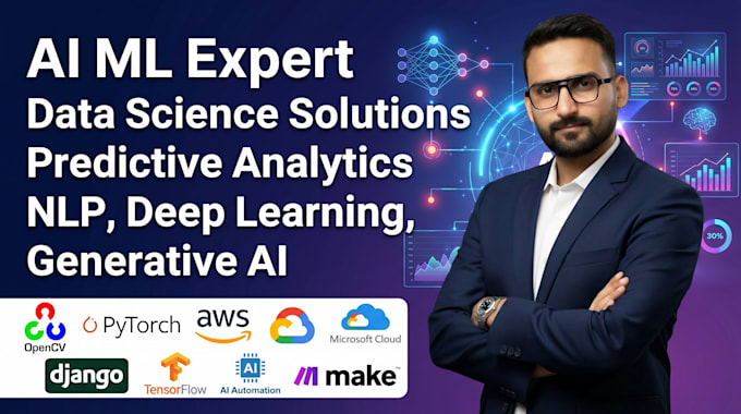 provide expert ai ml data science solutions and predictive analytics