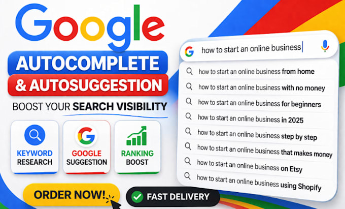do google autocomplete and autosuggest for keyword ranking