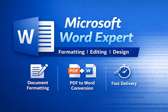 format, edit, and redesign your word documents professionally