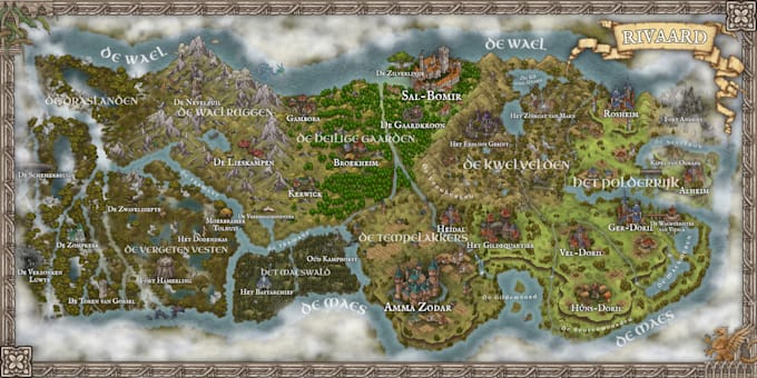 make a fantasy map