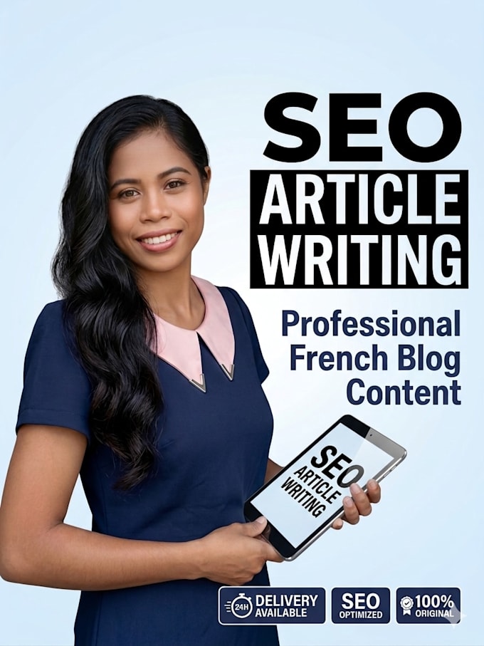 write SEO friendly blog articles in french