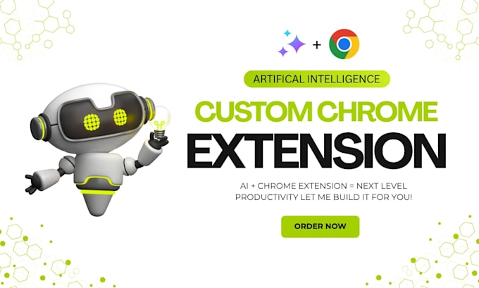 build custom ai chrome extensions and browser plugins ,bots
