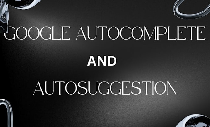 do google autocomplete, autosuggestion for website ranking