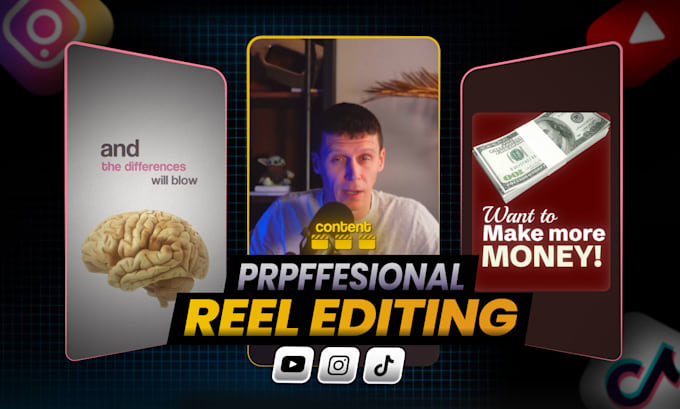 Edit viral instagram reels, tiktok videos and youtube shorts for ...