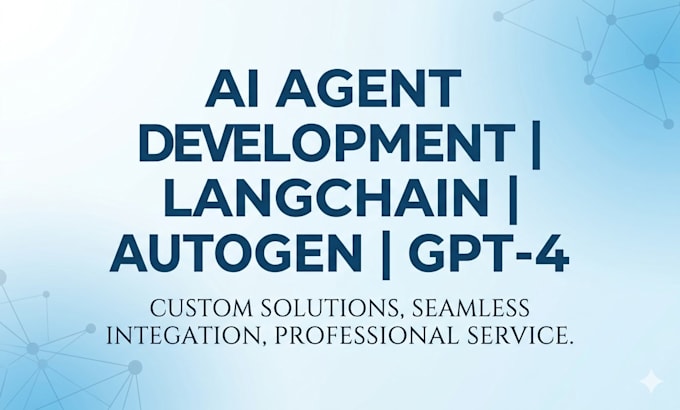 build an ai agent or multiagent system using langchain or autogen