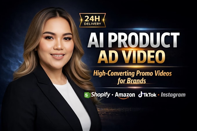 create high converting ai product advert video for your brand