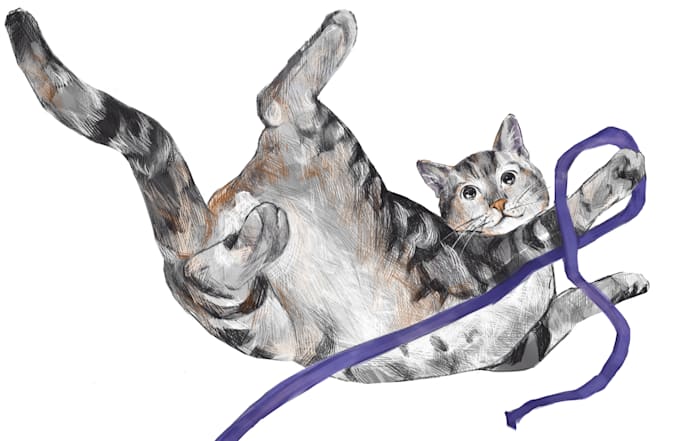 create a realistic digital pet portrait from your photo