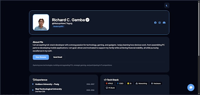 design a basic HTML CSS website