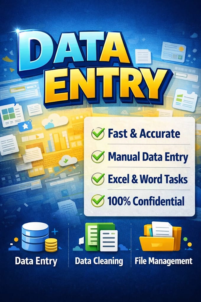 do accurate data entry work