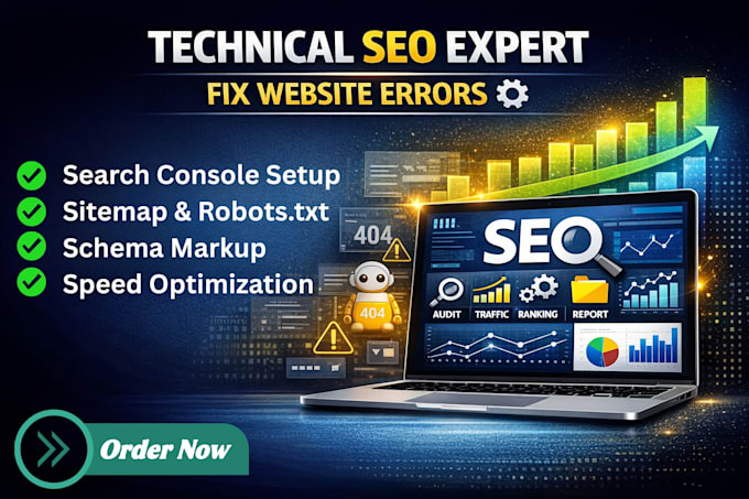 perform technical SEO audit and fix errors on your website