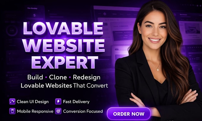 build lovable ai website, lovable dev ai, clone or redesign lovable website