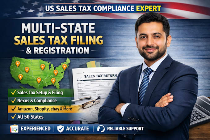 us sales tax registration, multi state filing and ecommerce compliance