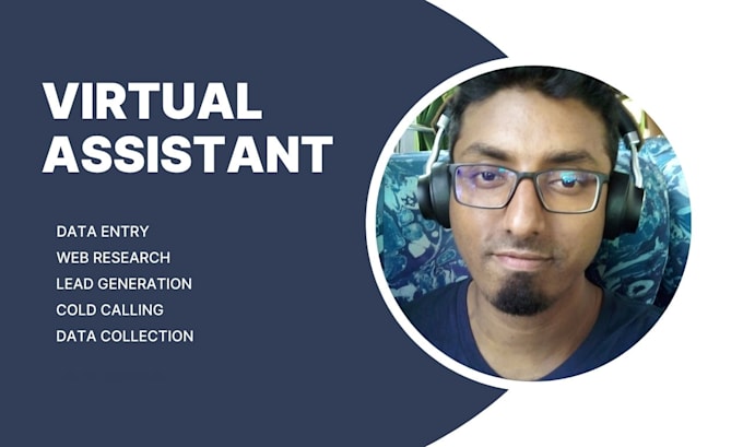 be your virtual assistant for data entry and web research