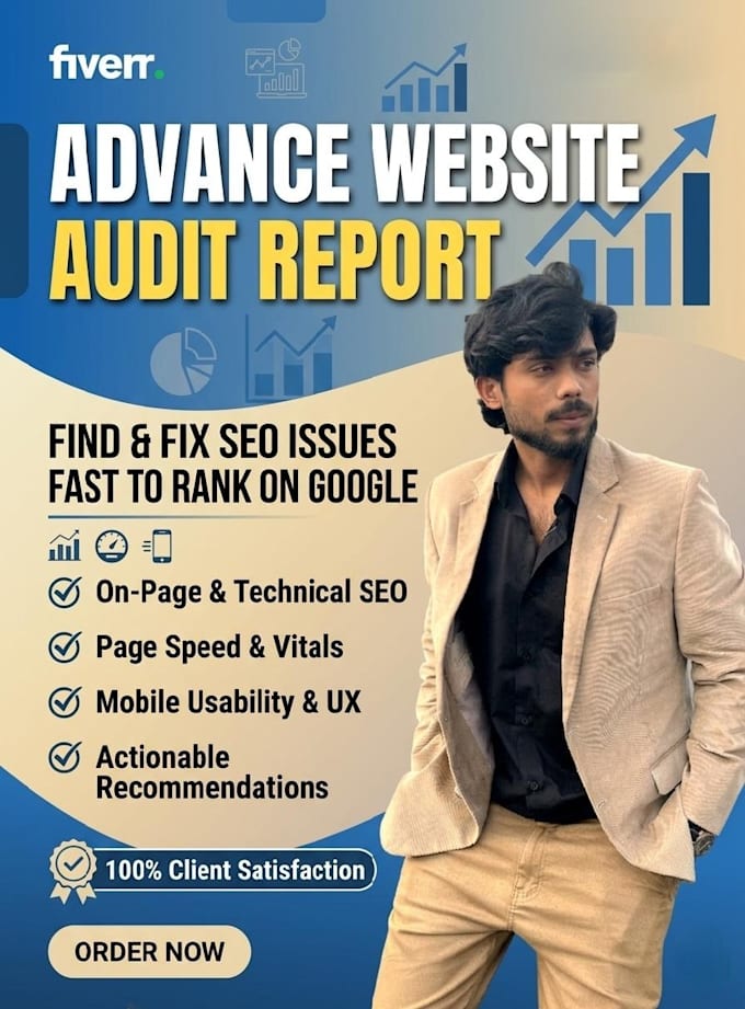 deliver advanced website audit report to fix SEO issues fast