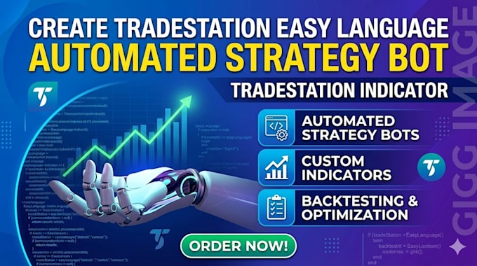 create tradestation easylanguage automated strategy bot, tradestation indicator