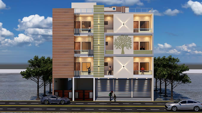 do clean 3d architectural modeling from your 2d plan