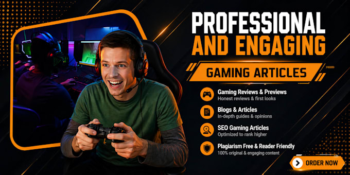 write an engaging gaming blogs and SEO articles
