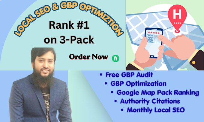 do monthly local SEO service, gbp optimization and ranking