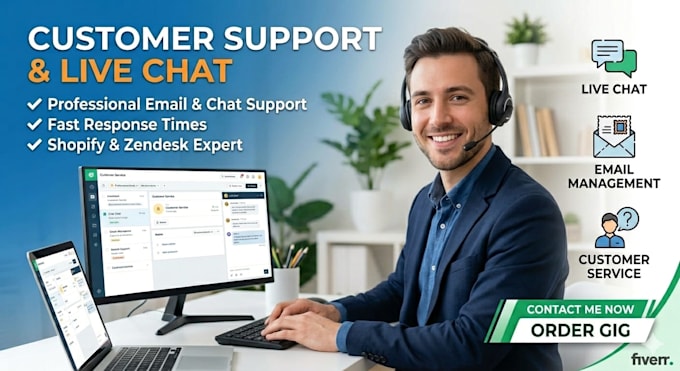 be your dedicated customer support and live chat assistant