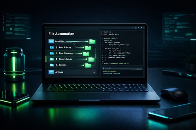 organize and automate your files using python