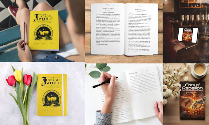 create best book mockup