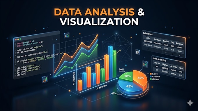 do data analysis and visualization using python