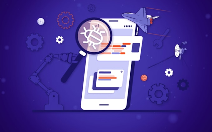 test your android mobile app and report bugs professionally