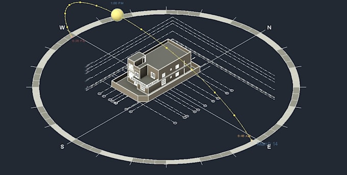 create 3d building model in revit with clean design