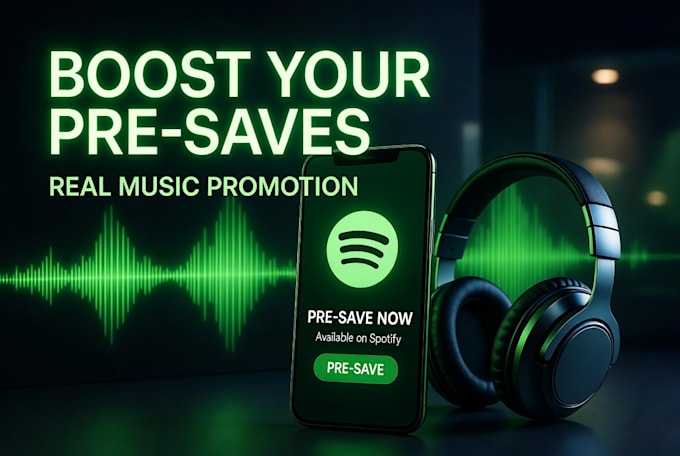 boost your spotify pre saves with apple music real audience before release