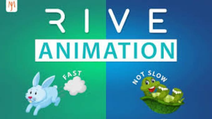 create interactive rive and lottie animations