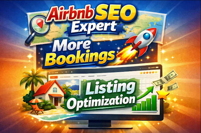 optimize airbnb listing, airbnb SEO, listing optimization, and booking boost