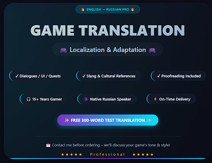 translate your game from english to russian