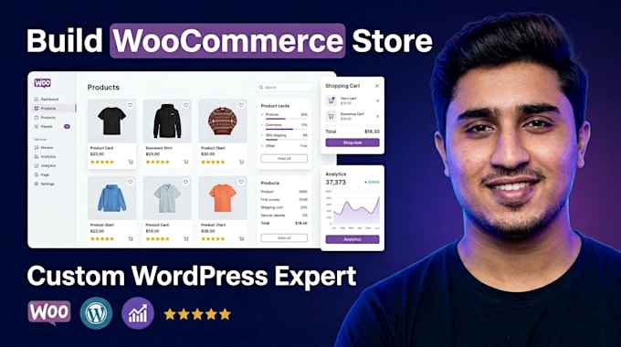 develop and customize woocommerce wordpress store