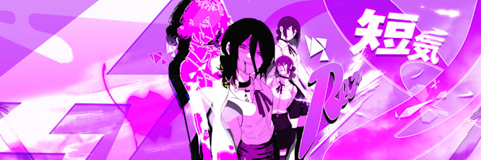 design anime thumbnails and banners for youtube
