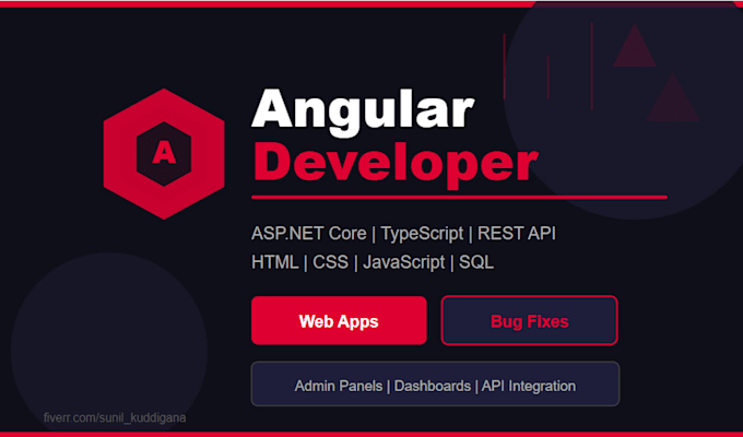 build responsive angular web app or fix your angular bugs