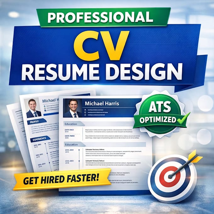 design a professional CV or resume using canva