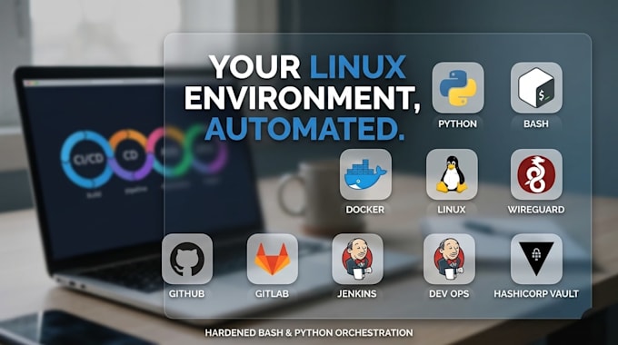 automate your linux server with custom bash and python scripts