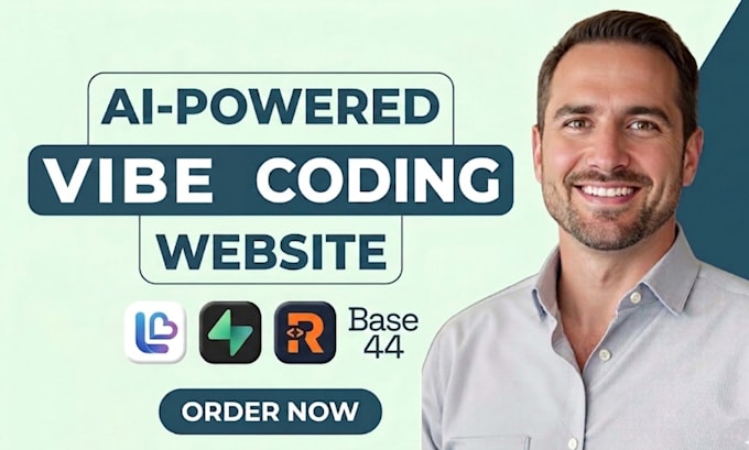 build or fix ai saas mvp web app using vibe coding, lovable, v0, base44